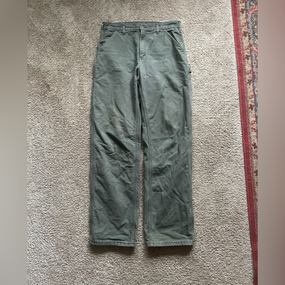 Men’s Carhartt Relaxed Fit Flannel Lined Pants - 32x34